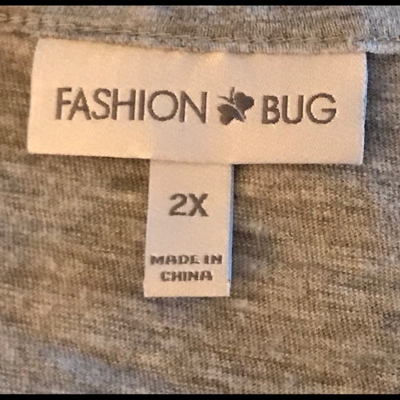 A Fashion Bug really cool beaded size 2X top. - Picture 6 of 6